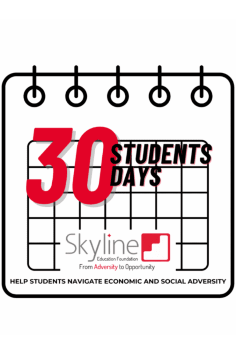 Support Our “30 Students in 30 Days” Campaign!